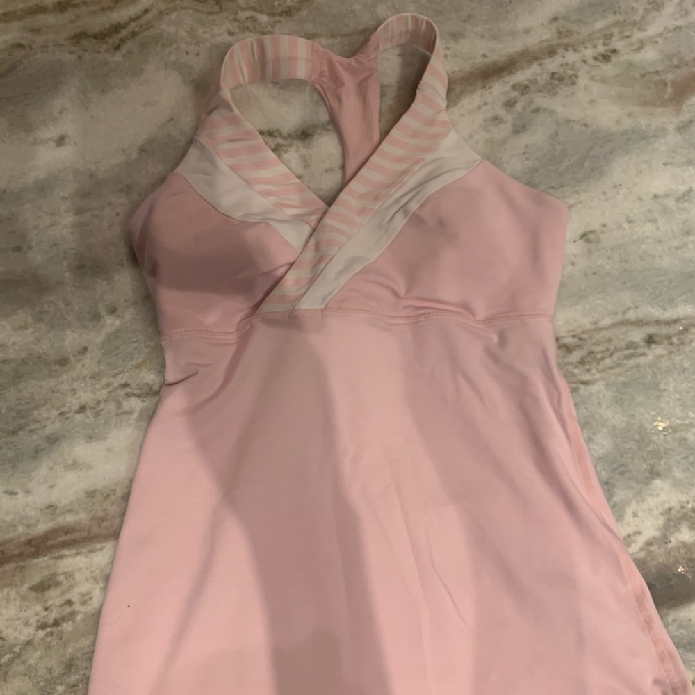 Lululemon Pink Racerback Tank